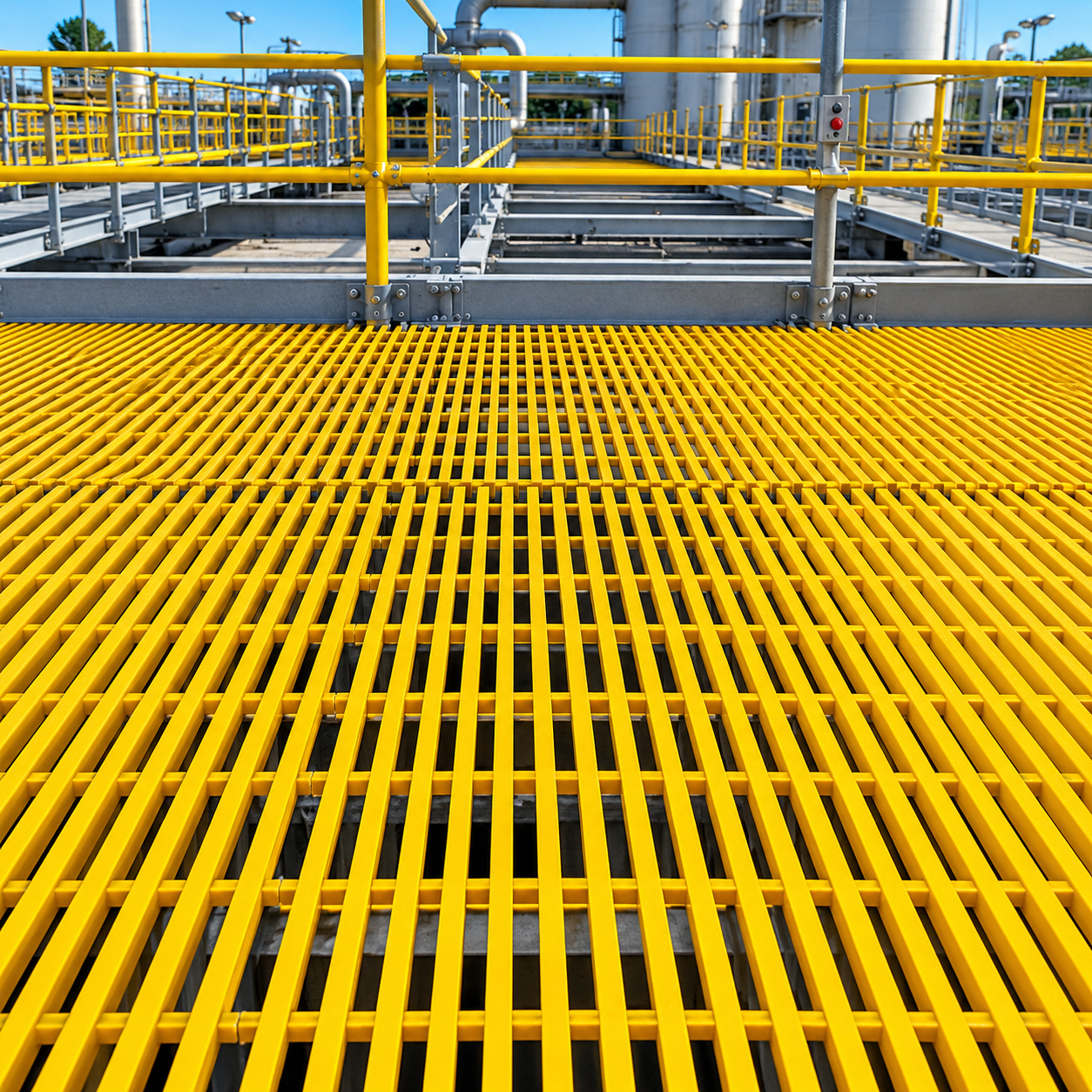 Associate with FRP Pultruded Gratings Manufacturers India