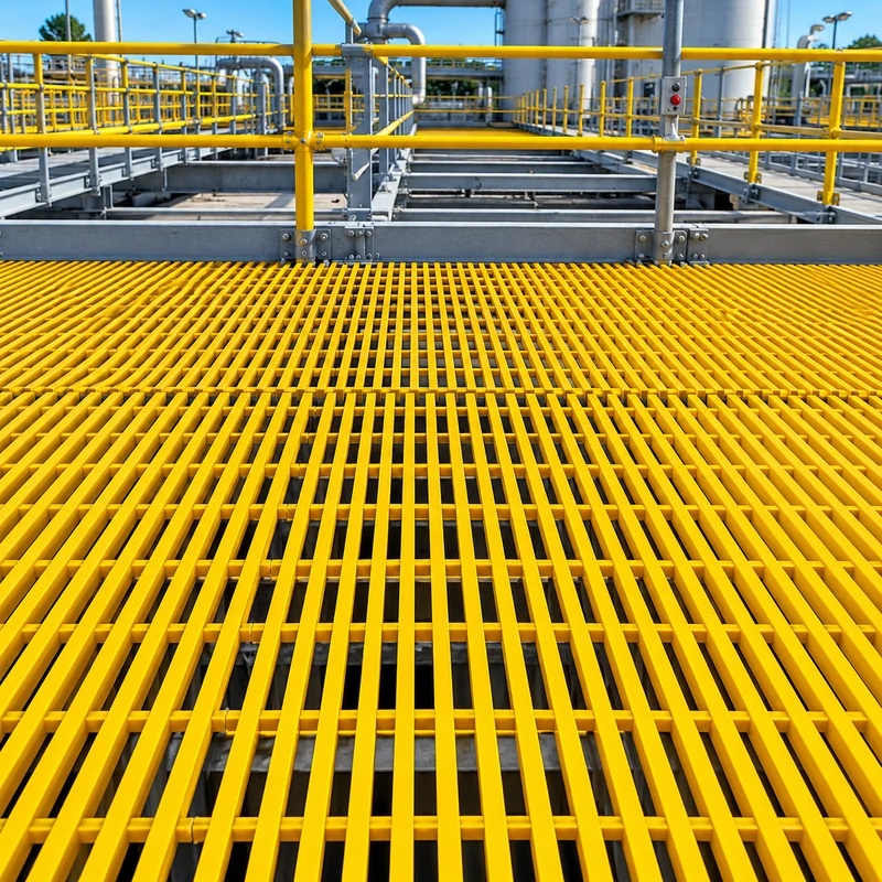 Industrial FRP Gratings