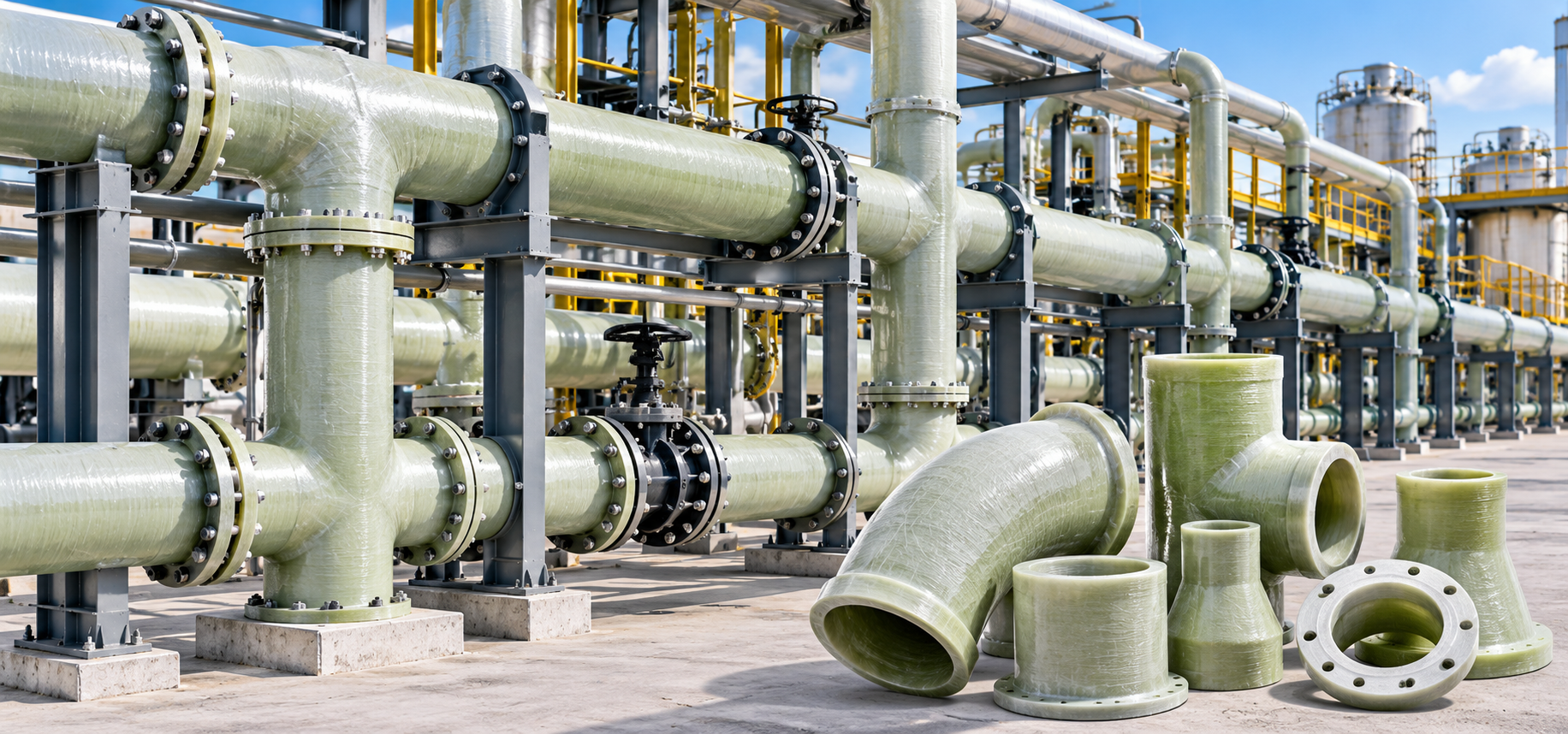 GRP Pipes & Fittings