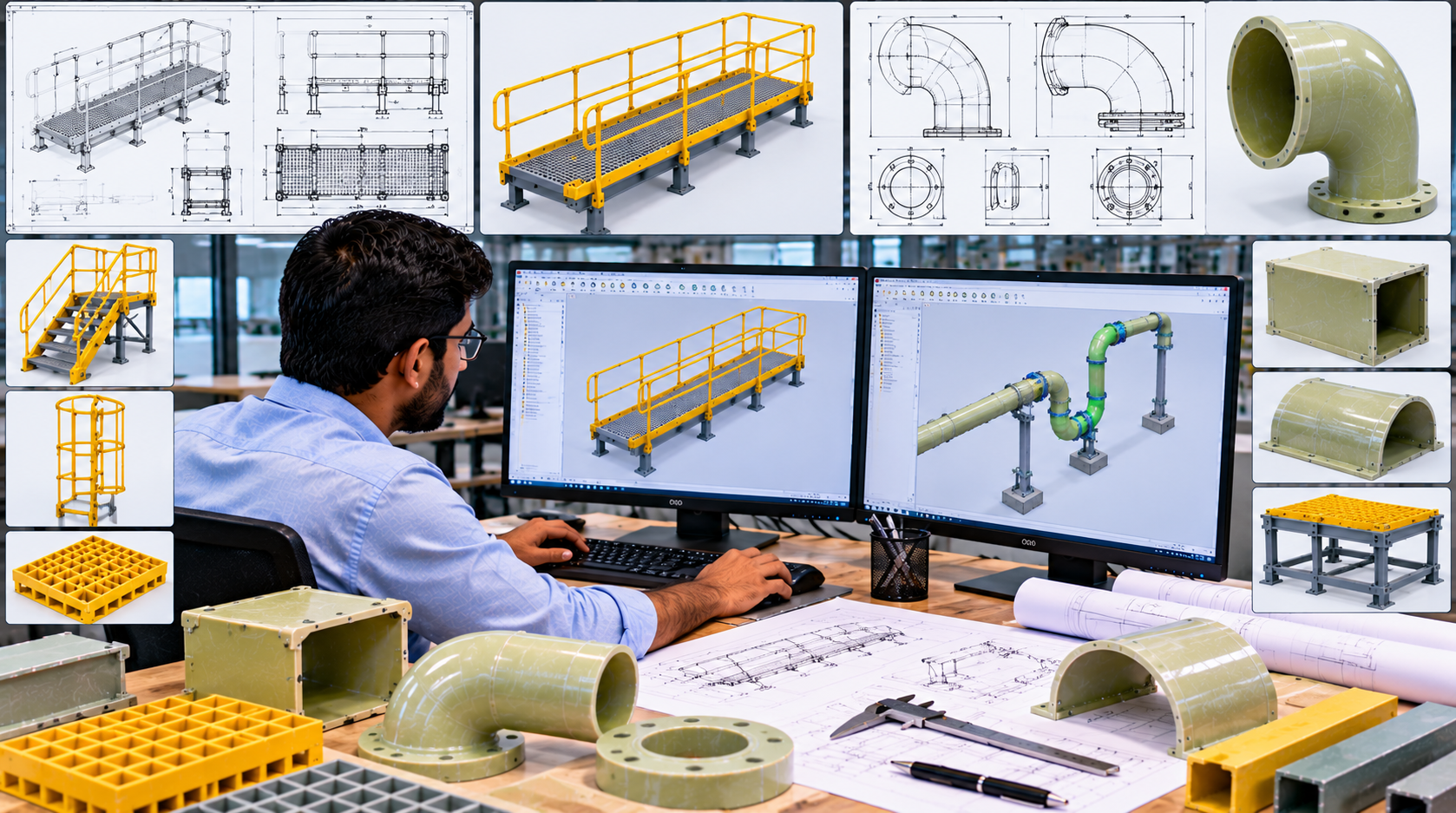 2D/3D model design service as per needs